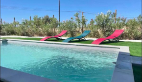 Gîte piscine jacuzzi dans un domaine viticole